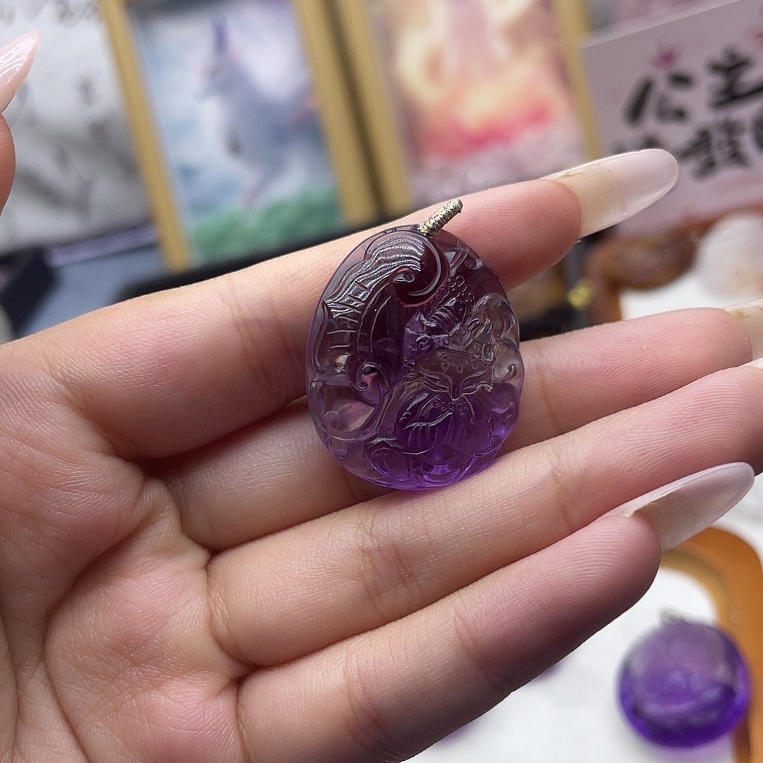 颈饰未镶嵌水晶天然
