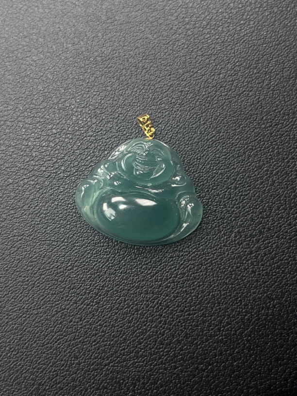 天然a货翡翠吊坠