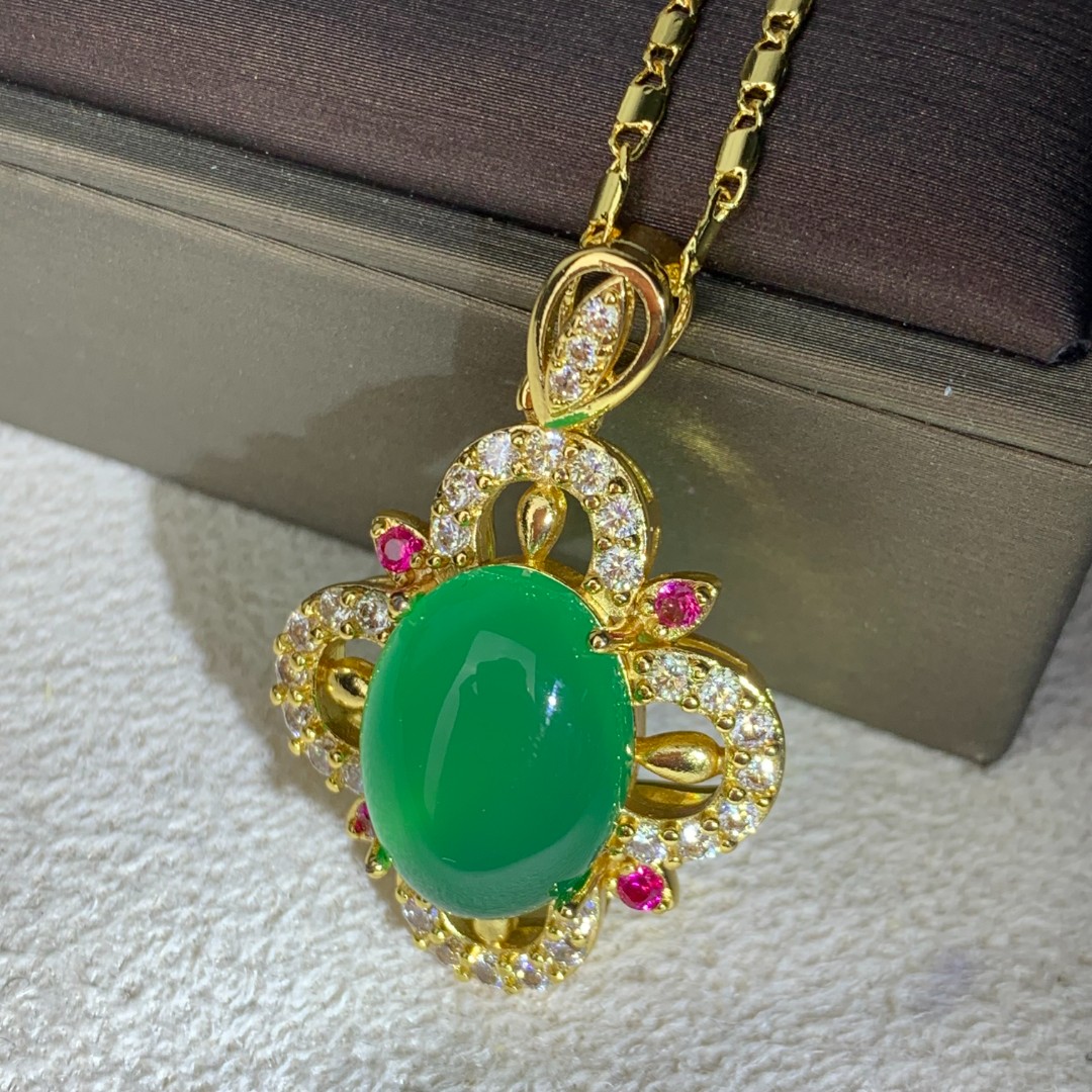 7169【项链】轻奢精品金色女士项链