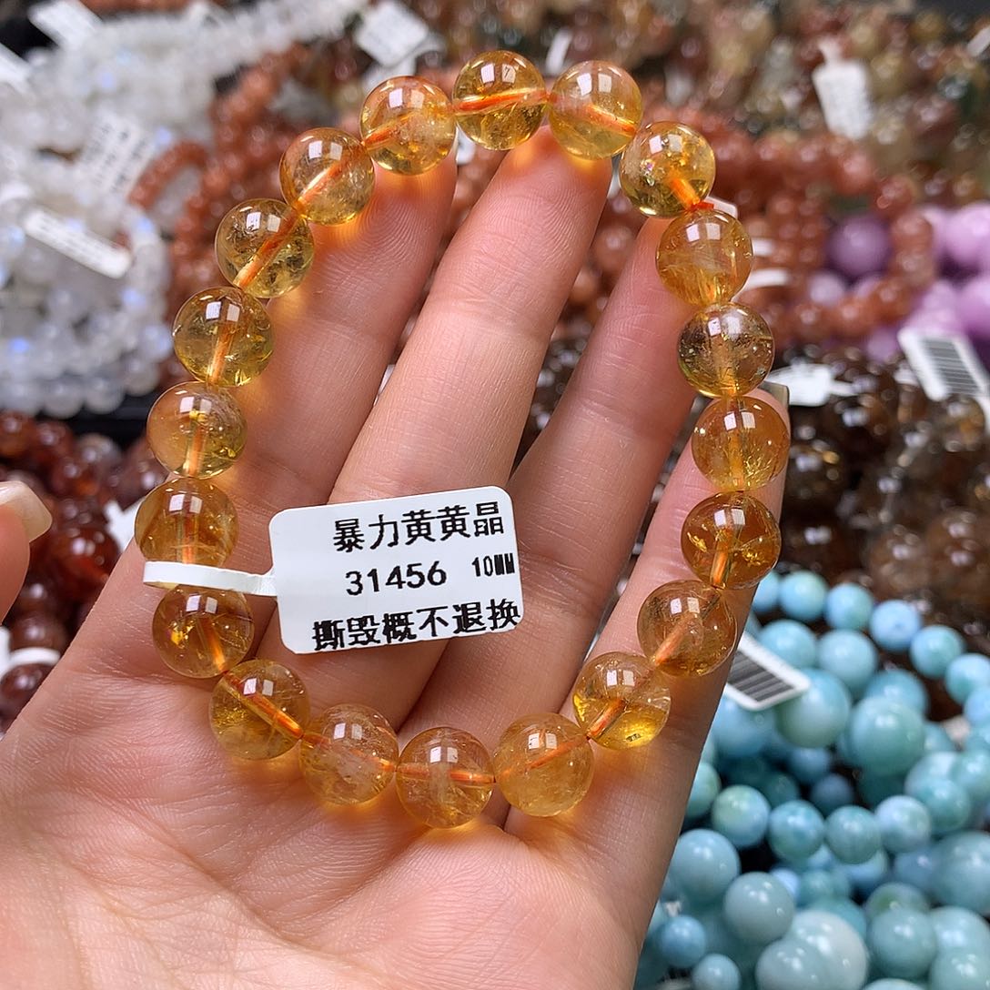 水晶手链未镶嵌，