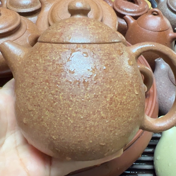 茶壶紫砂宜兴原矿金降坡