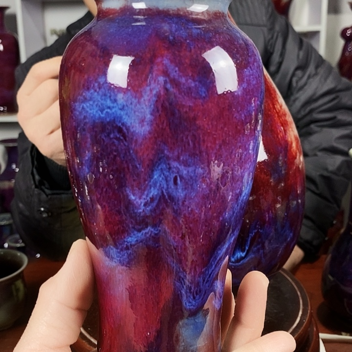 尚峰钧窑作品摆件