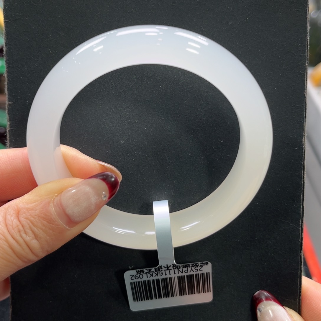 石英质玉手镯未镶嵌1*3➕小玥57.5