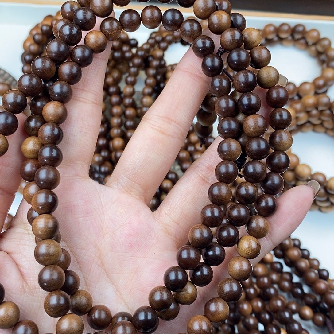 会***哥檀香木其他全沉水0.8*108印度迈索尔老山檀香老料