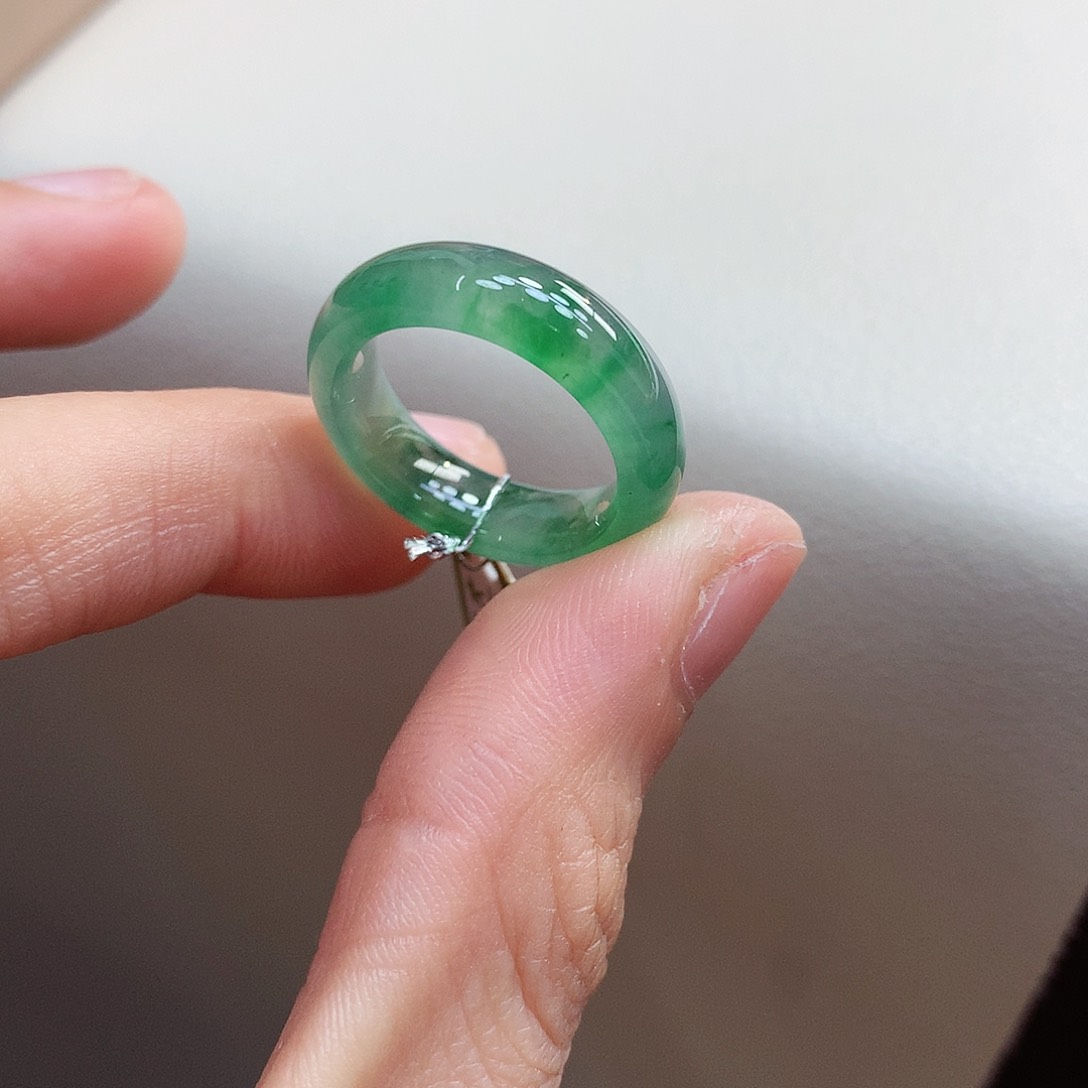 翡翠戒指未镶嵌12号