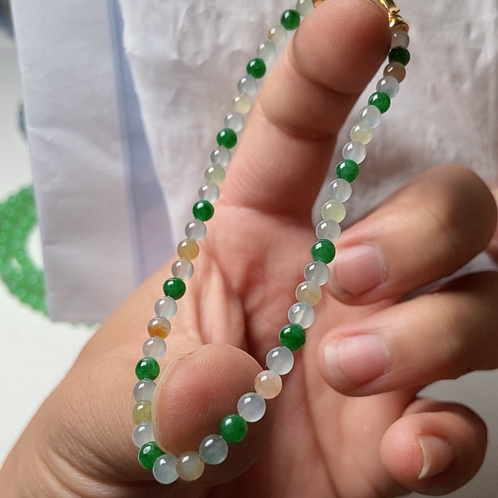 未镶嵌定制翡翠天然缅甸翡翠卡4