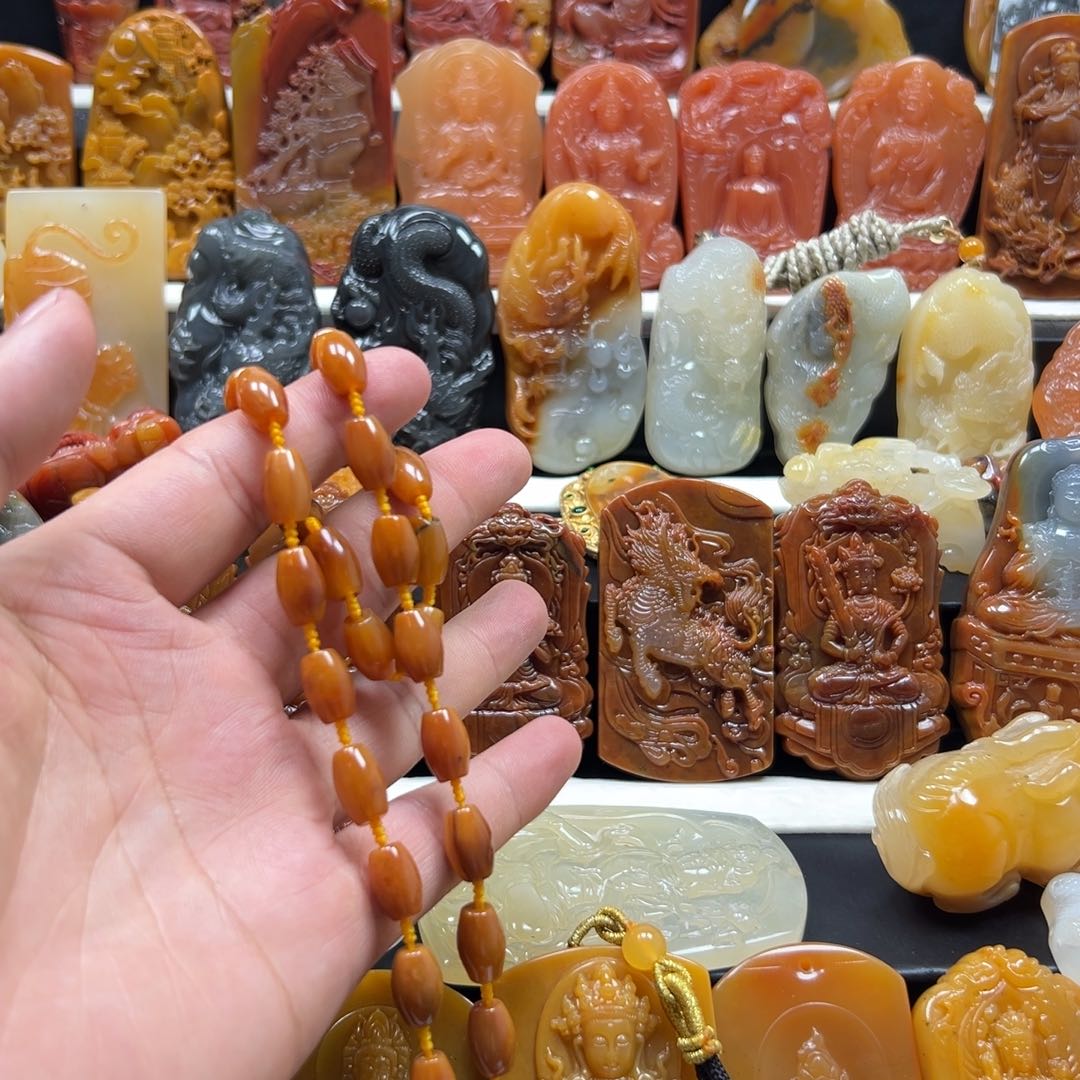 石英质玉（黄龙玉）黄龙玉未镶嵌