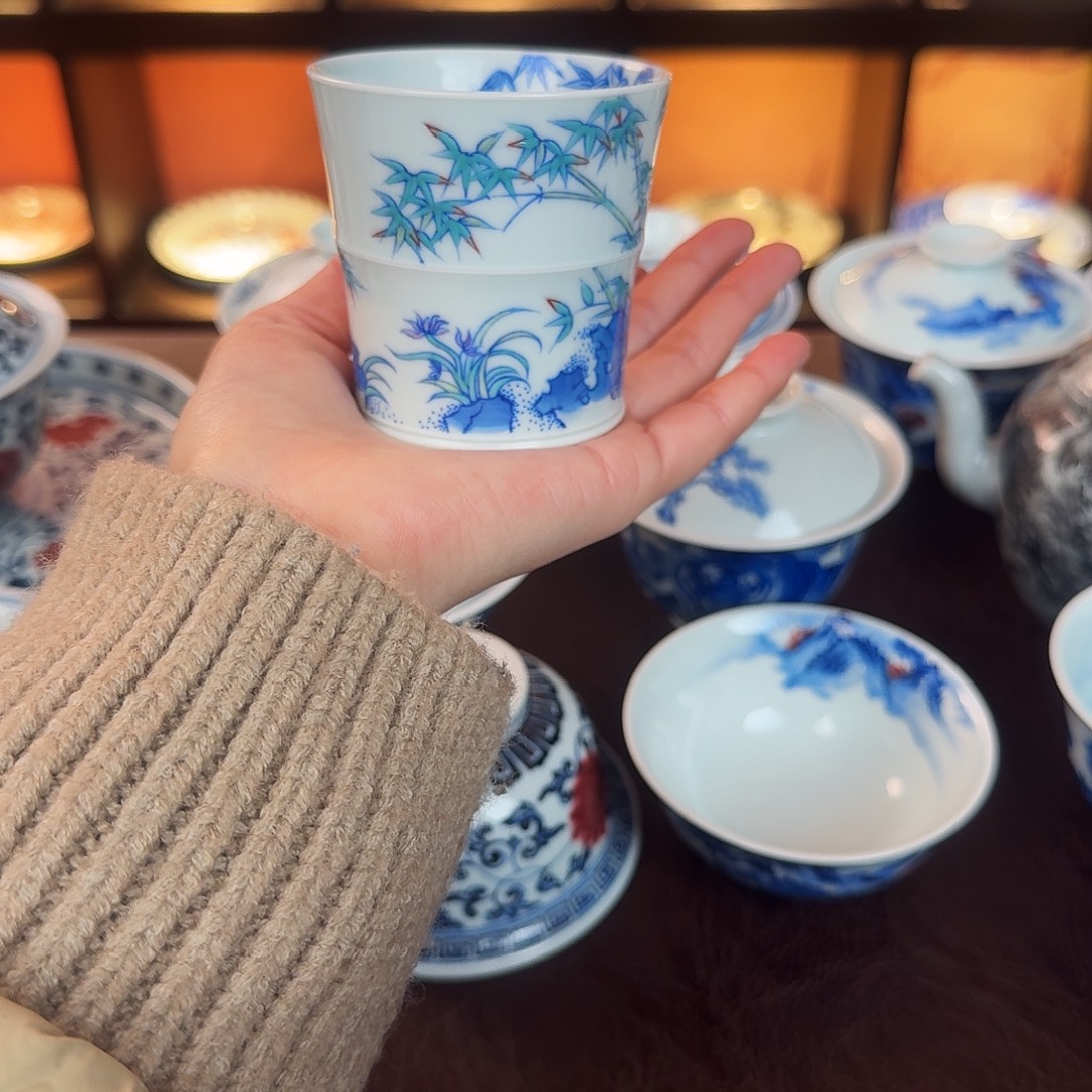 景德镇陶瓷手绘作品