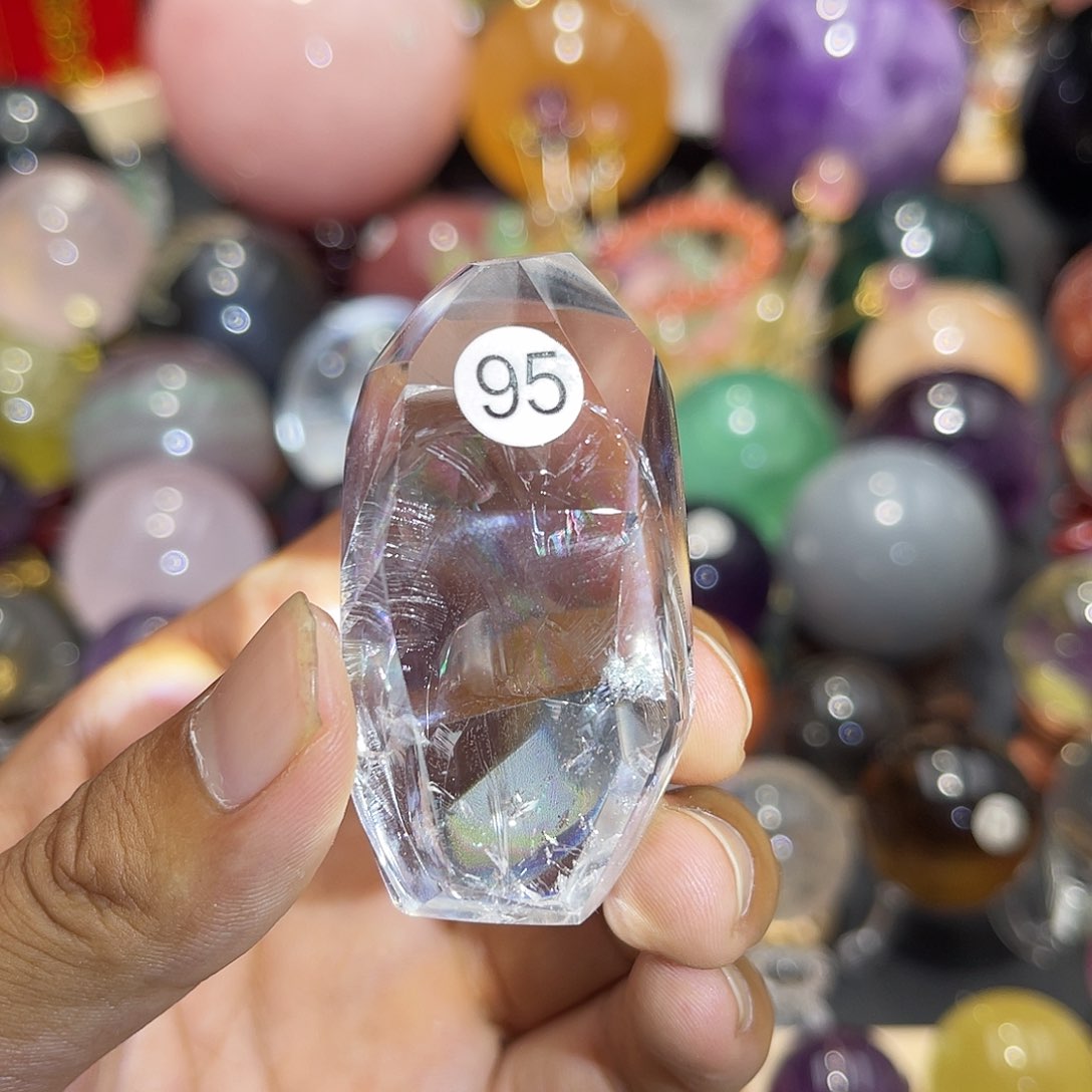 無***有紫晶珠宝半成品未镶嵌微瑕