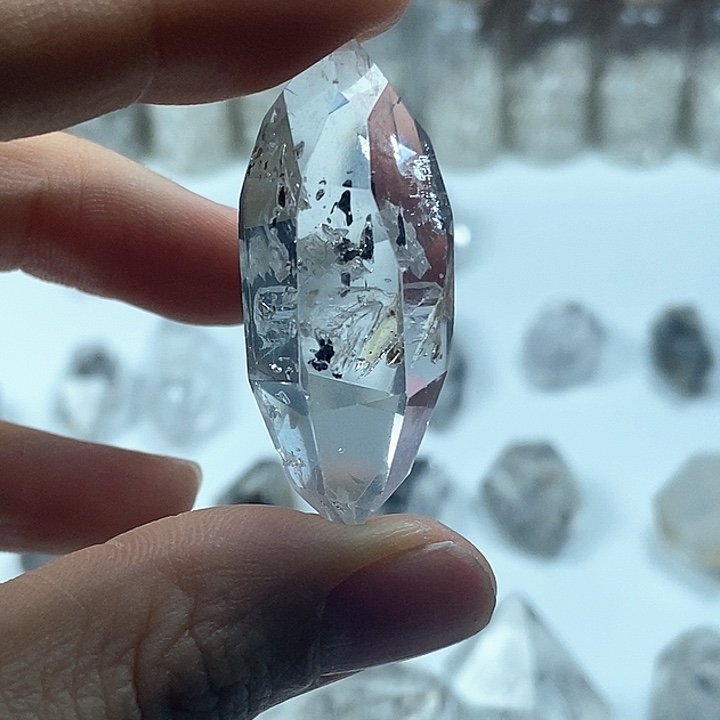 水晶颈饰未镶嵌吊坠