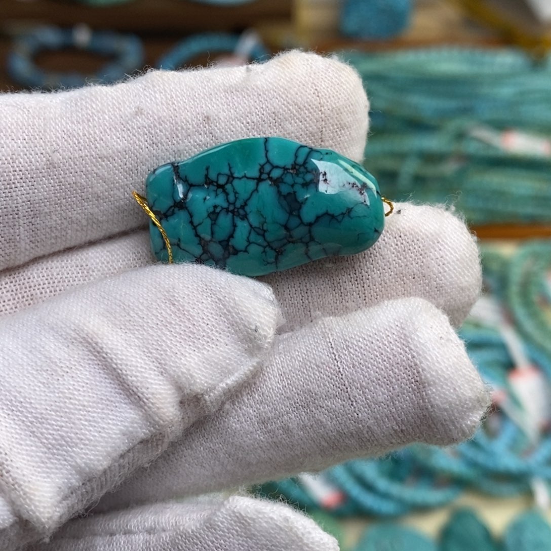 绿松石未镶嵌配饰