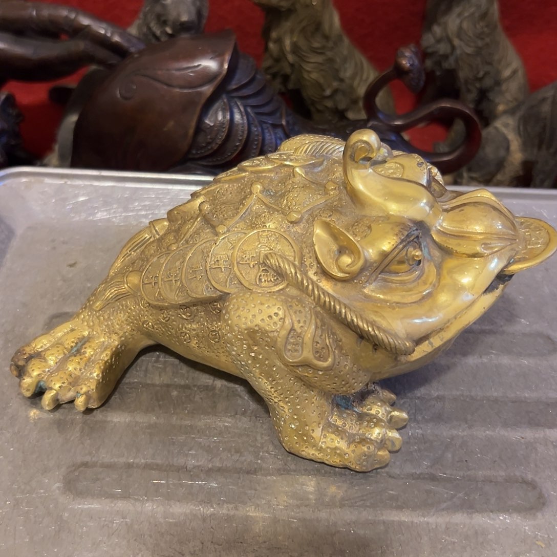 黄铜摆件，文房摆件工艺品