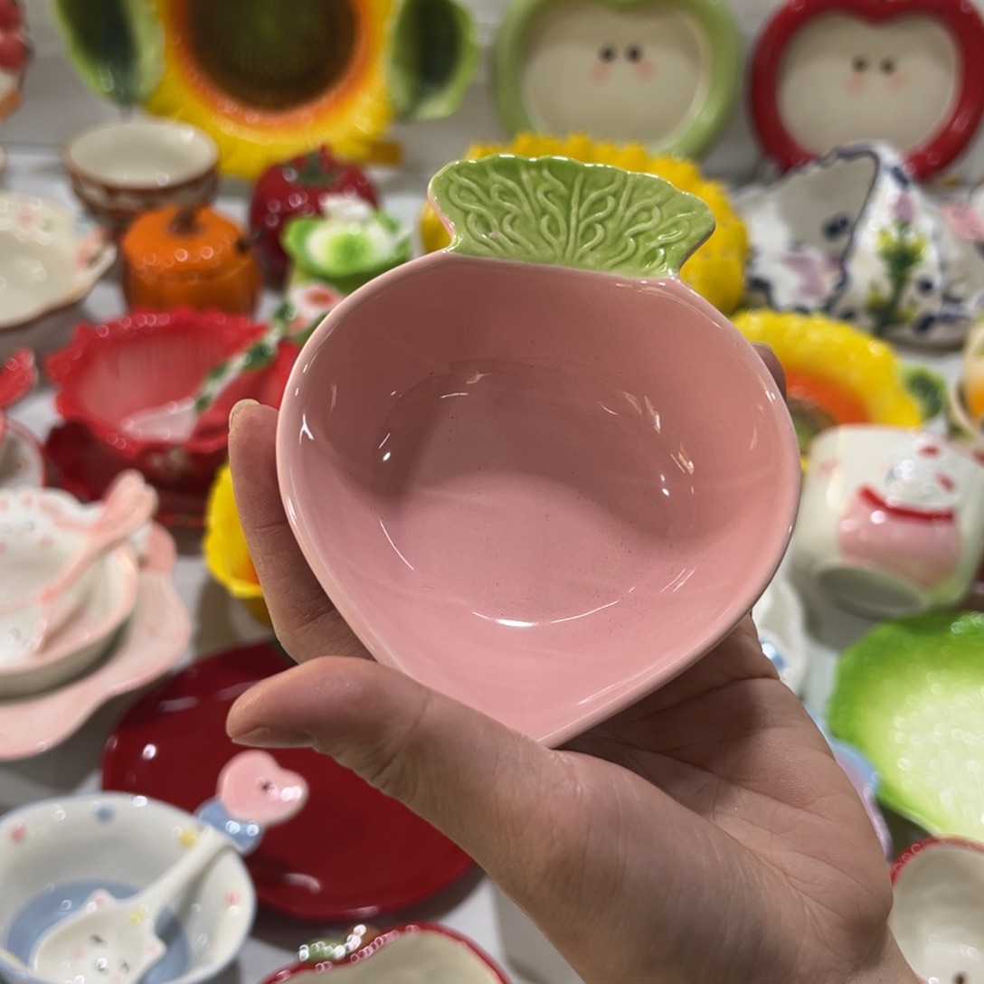 瓷片陶高温陶瓷釉下彩微瑕！