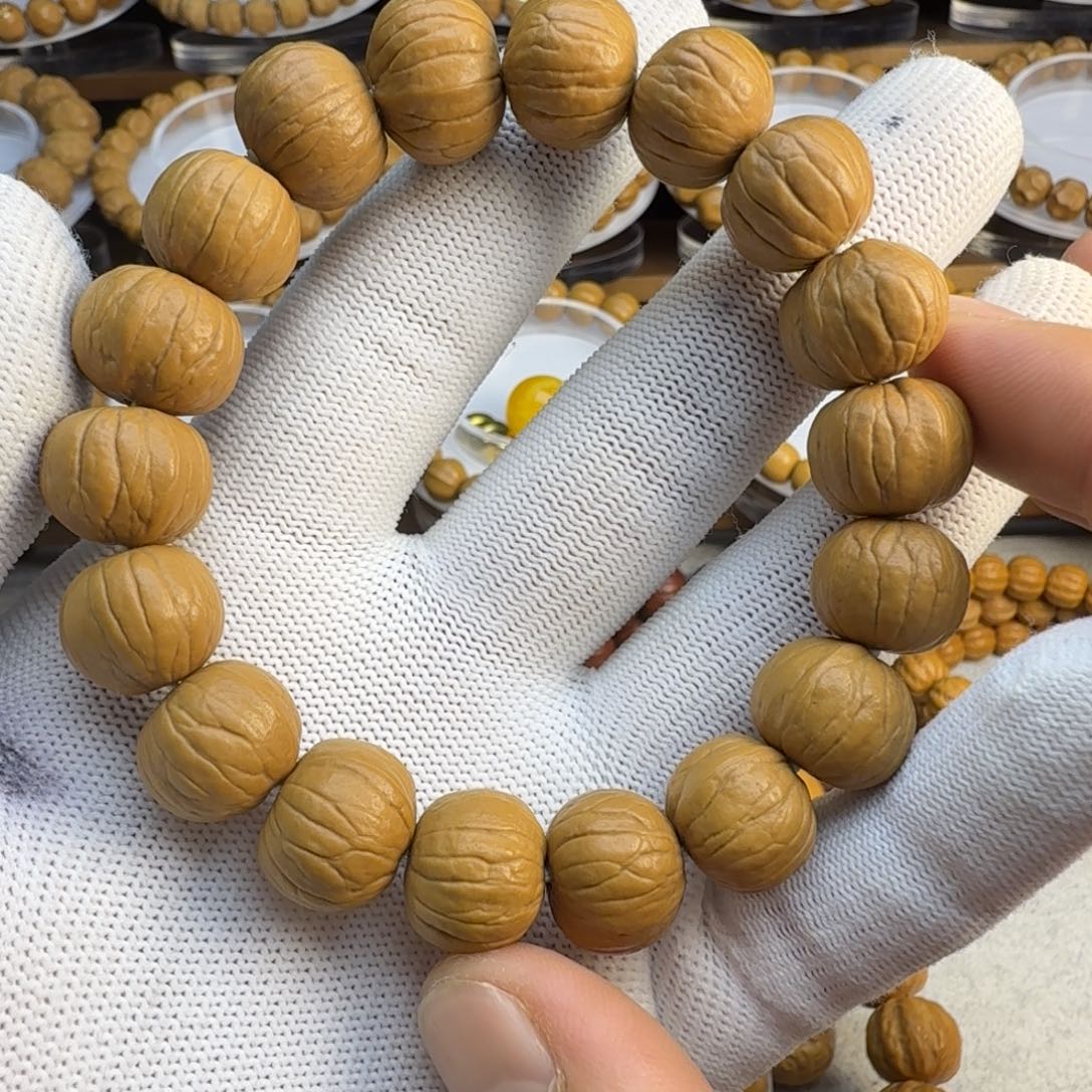 核桃手串/手链微瑕南瓜