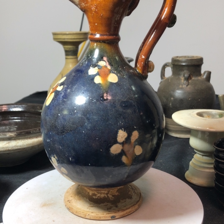 龙首壶梵****计 漂亮大气 三才 龙首壶