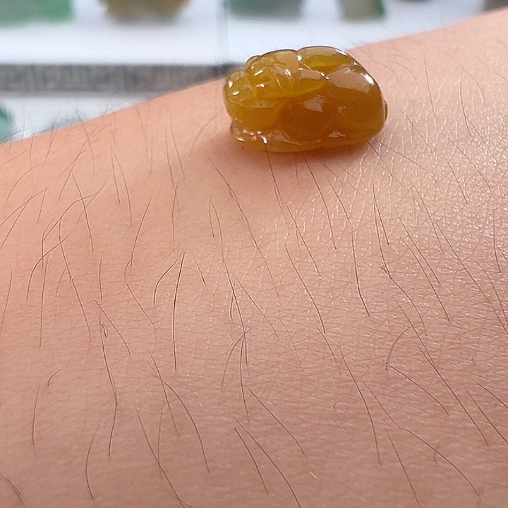 翡翠未镶嵌颈饰天然缅甸翡翠