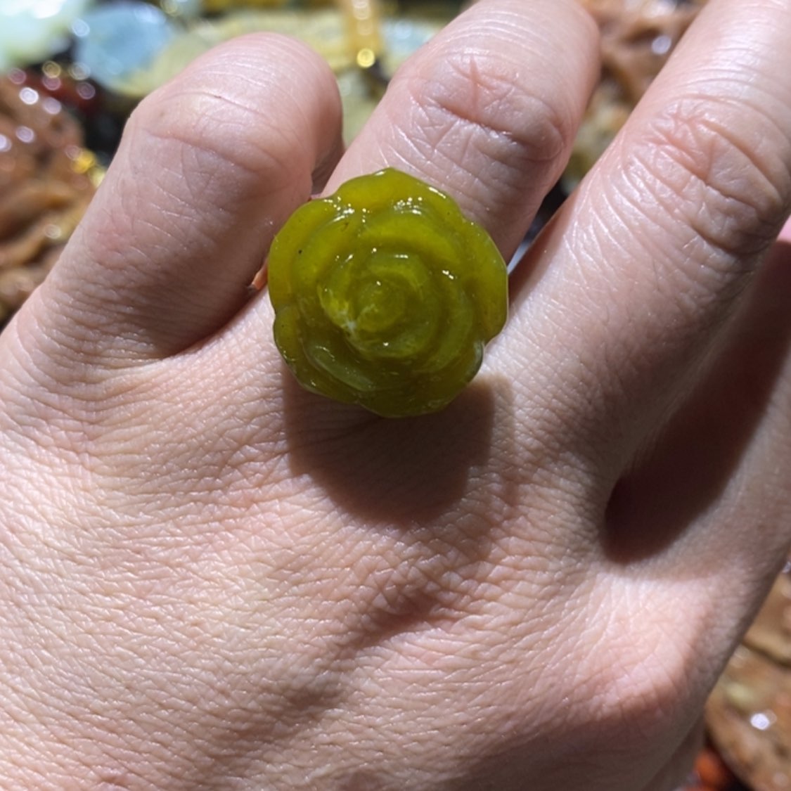 【闪购商品】岫玉毛衣链未镶嵌