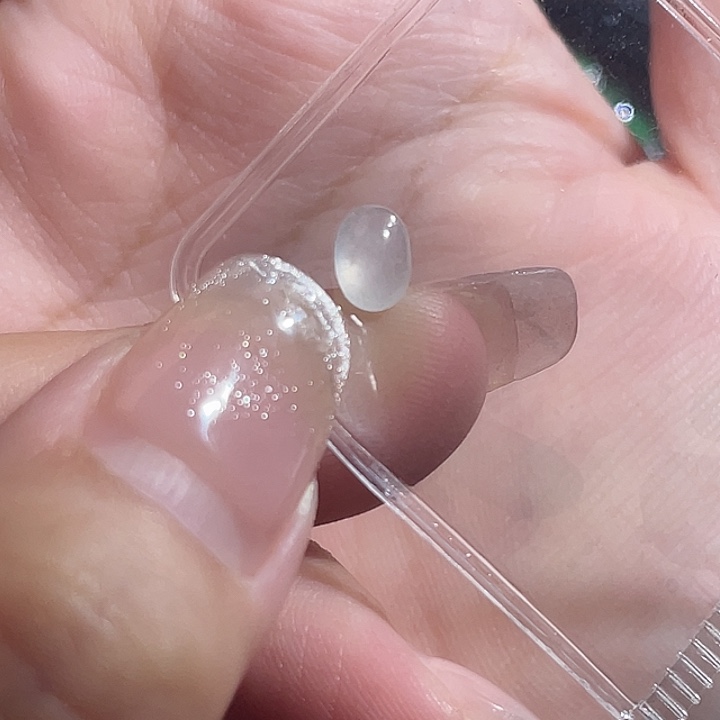 翡翠未镶嵌颈饰一个