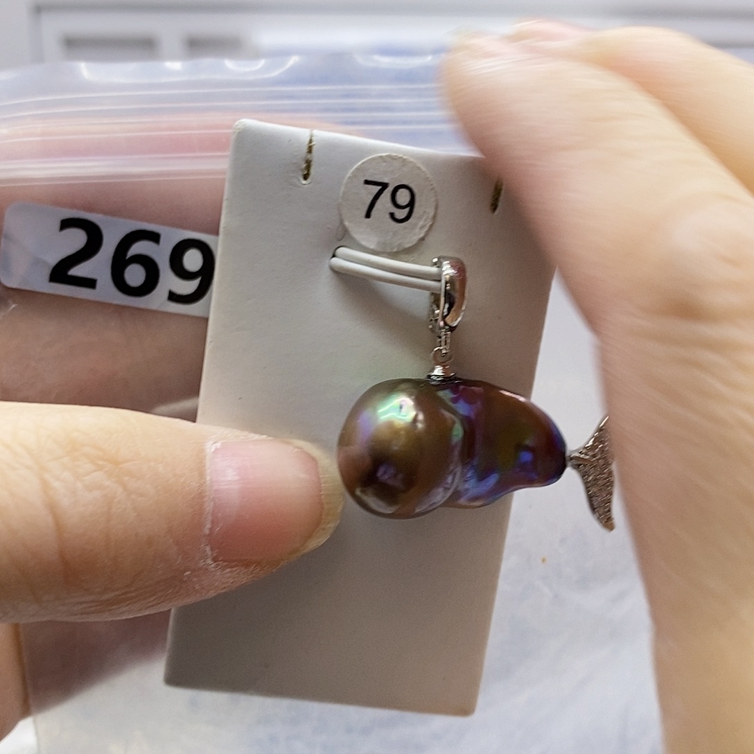 颈饰合金淡水珍珠