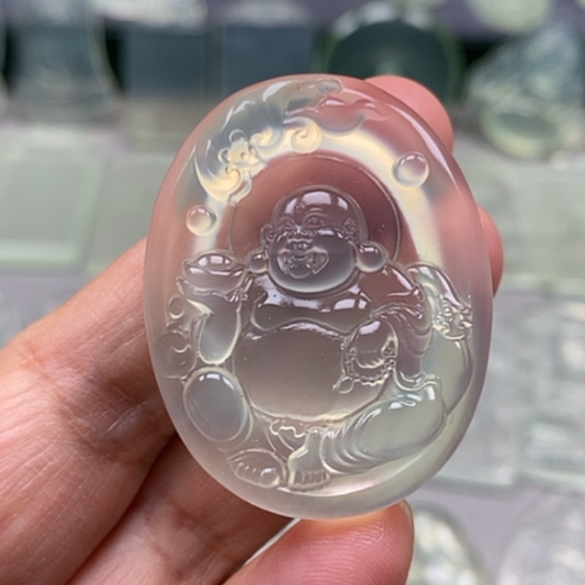 【闪购商品】岫玉吊坠(不含链)未镶嵌