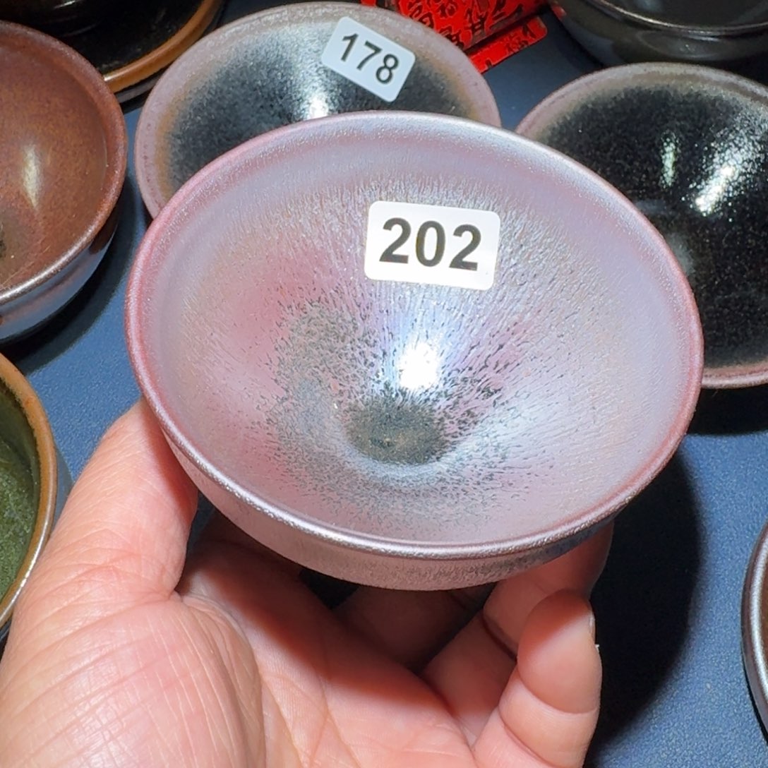 小雨茶盏，手工柴烧，