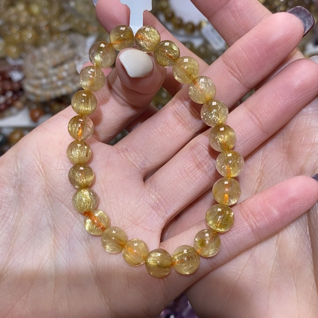 水晶手串未镶嵌手串