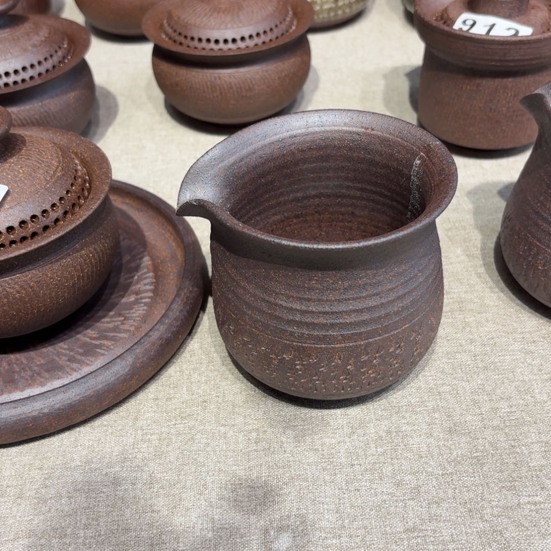 美***宝粗瓷茶具素胎无釉