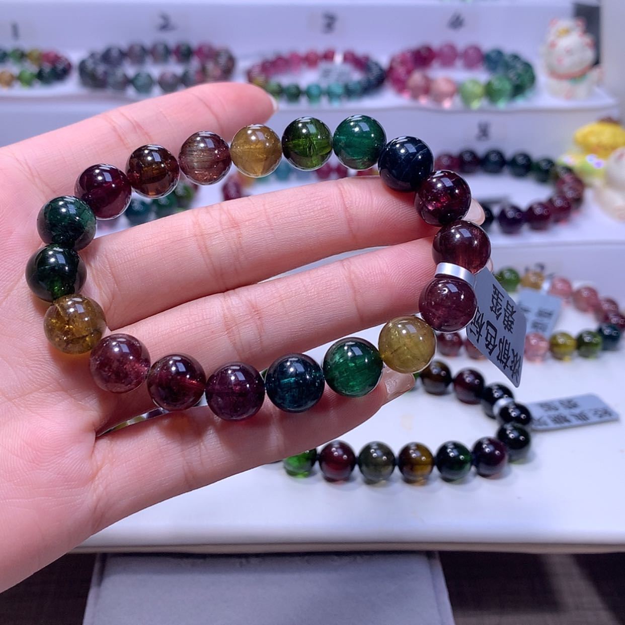 【闪购商品】碧玺手链未镶嵌碧玺