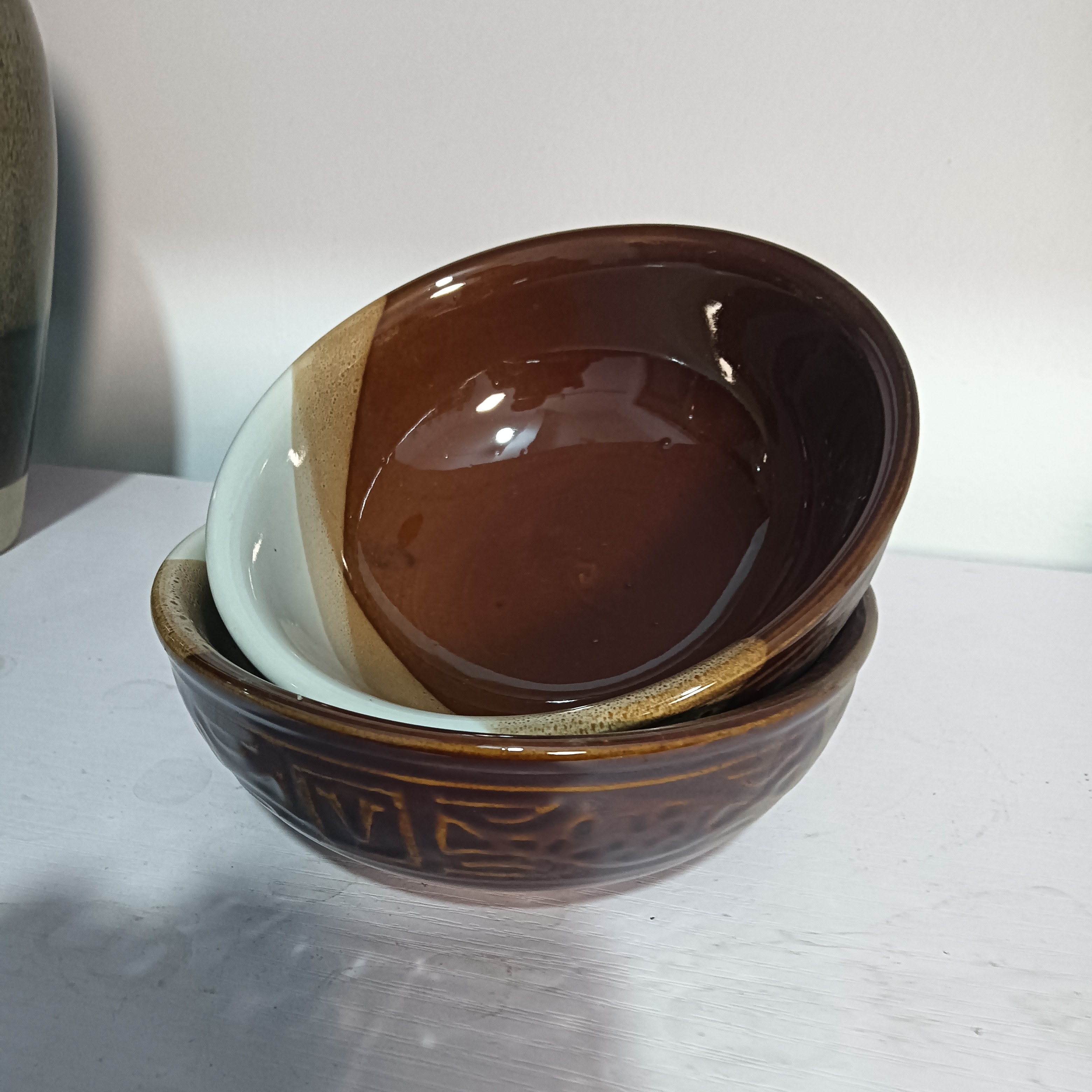 磁州窑日用陶瓷陶瓷陶瓷陶瓷2个