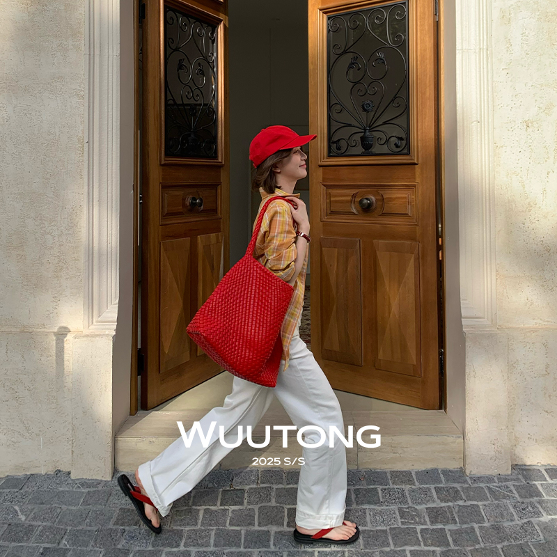 WuuTong【橘子汽水衬衫】通勤风针织百搭时尚衬衫网红休闲复古背心