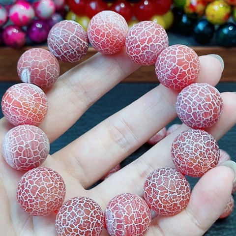 未镶嵌玛瑙手饰血龙天晶18