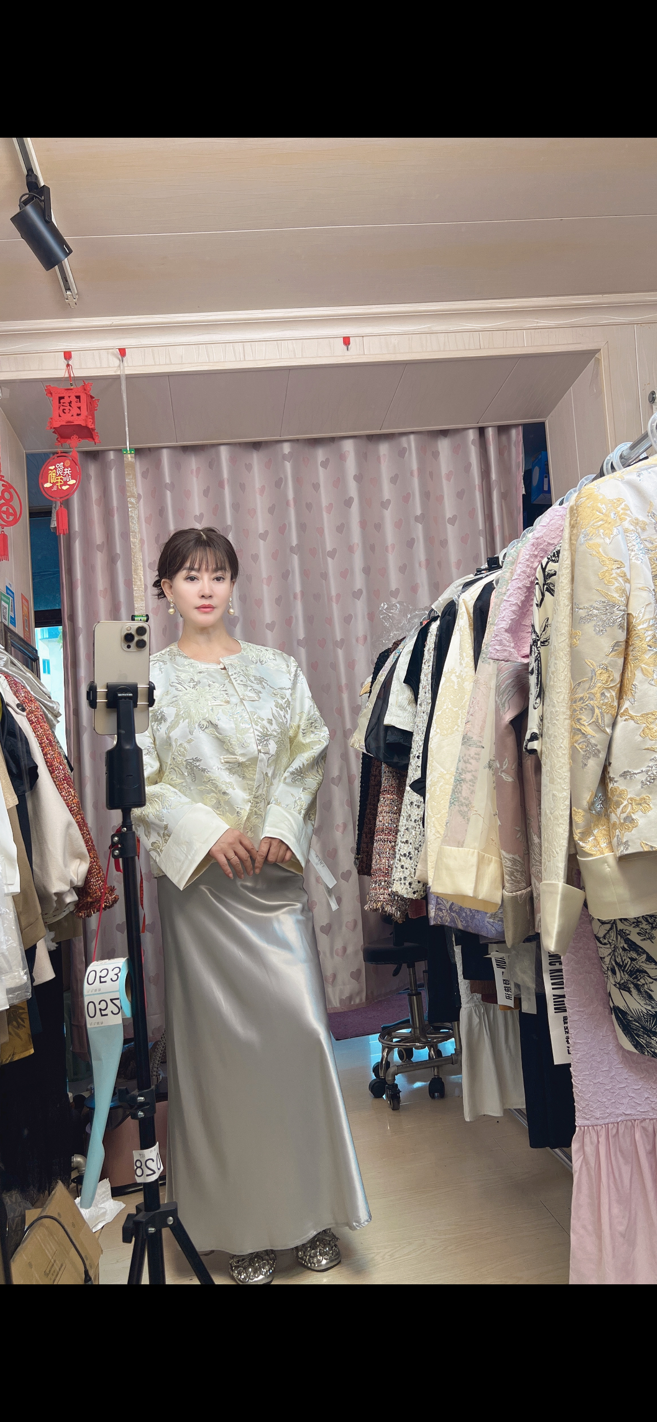 新中式时尚长裙+新款国风女装套装