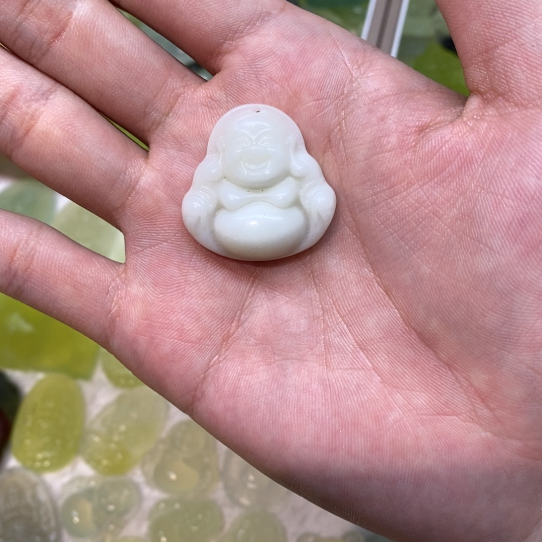 岫玉未镶嵌吊坠(不含链)两单包邮