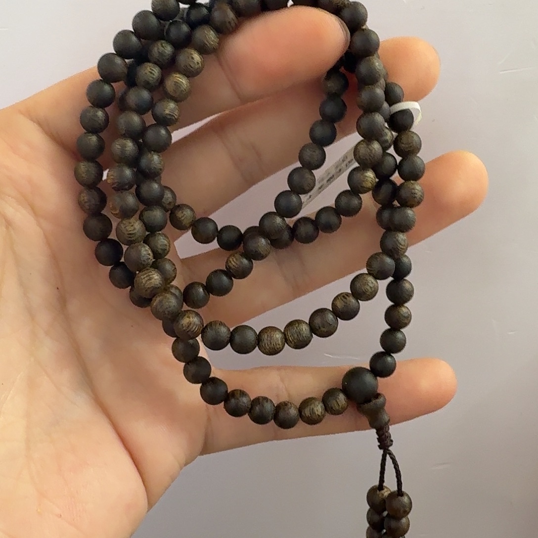 沉香手串5mm三圈沉水级！老板专属