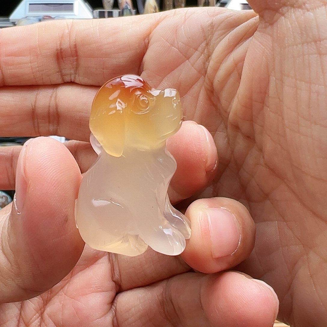 未镶嵌玛瑙/玉髓珠宝半成品