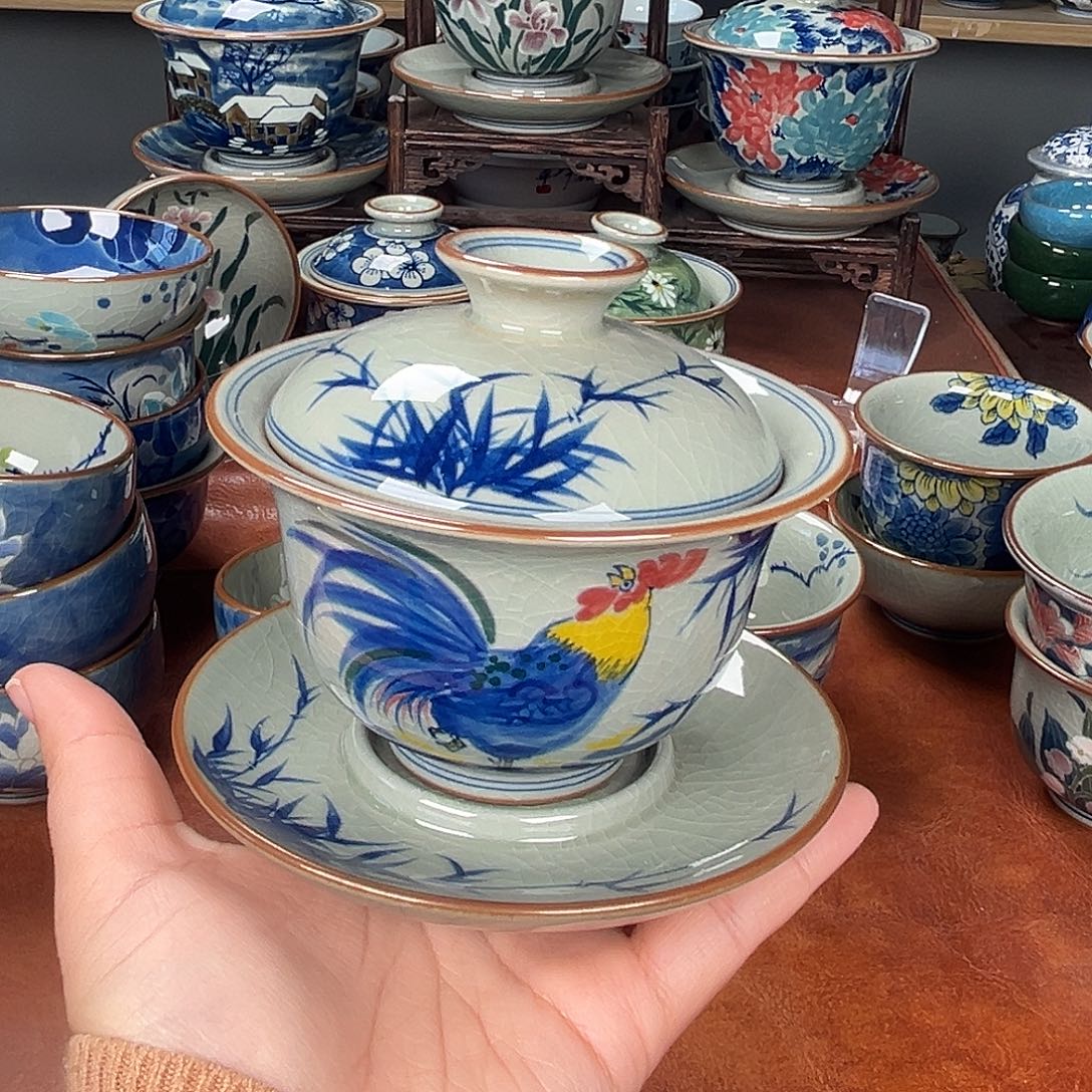 盖碗景德镇陶瓷窑