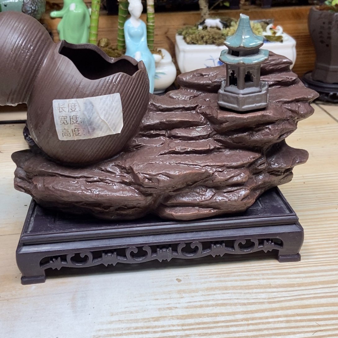 瓷片陶瓷花盆陶瓷艺术