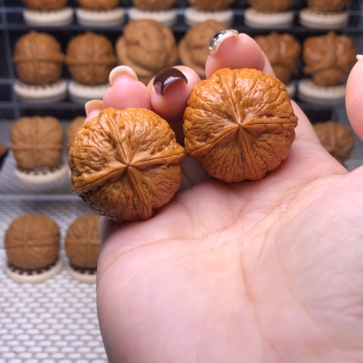 把件文玩核桃9号门墩四楞30尺