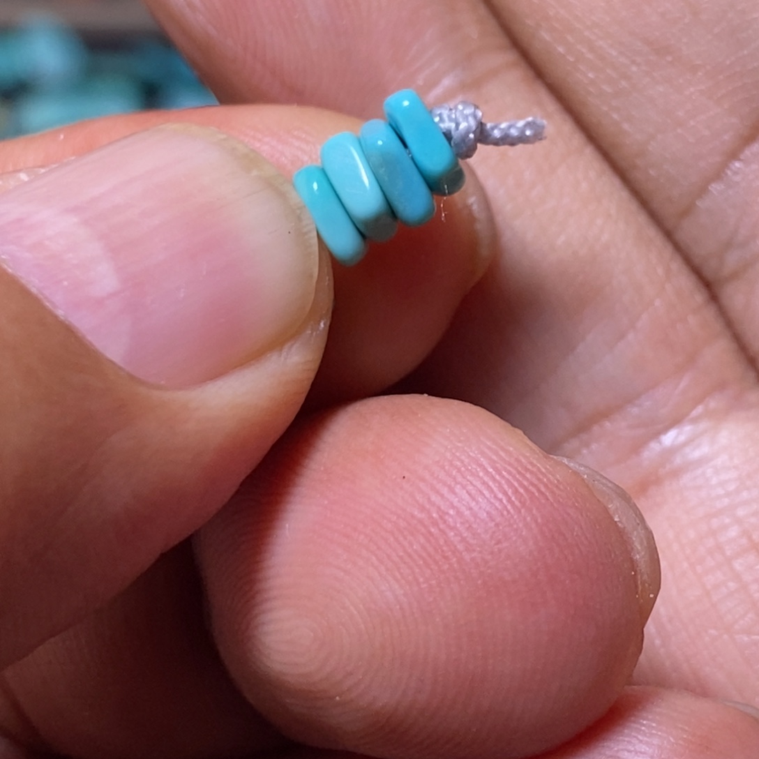 家***矿绿松石未镶嵌配饰配饰