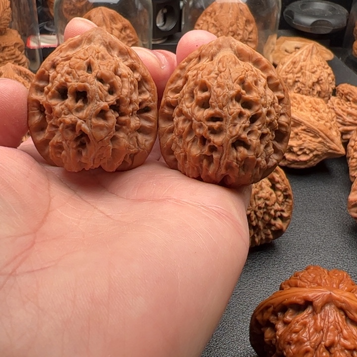 文玩核桃把件让**眠39全品水龙