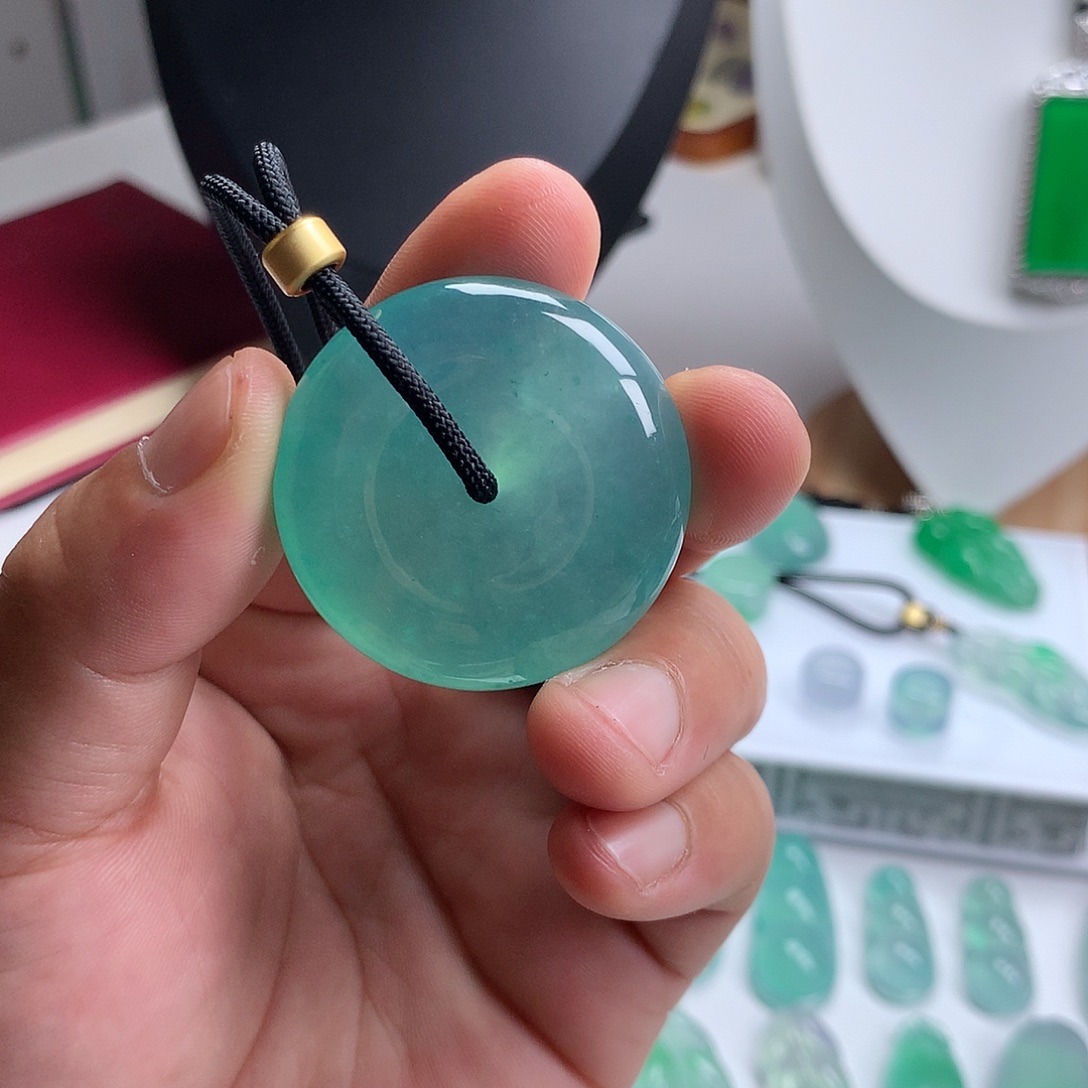珐琅非金属吊坠扣子