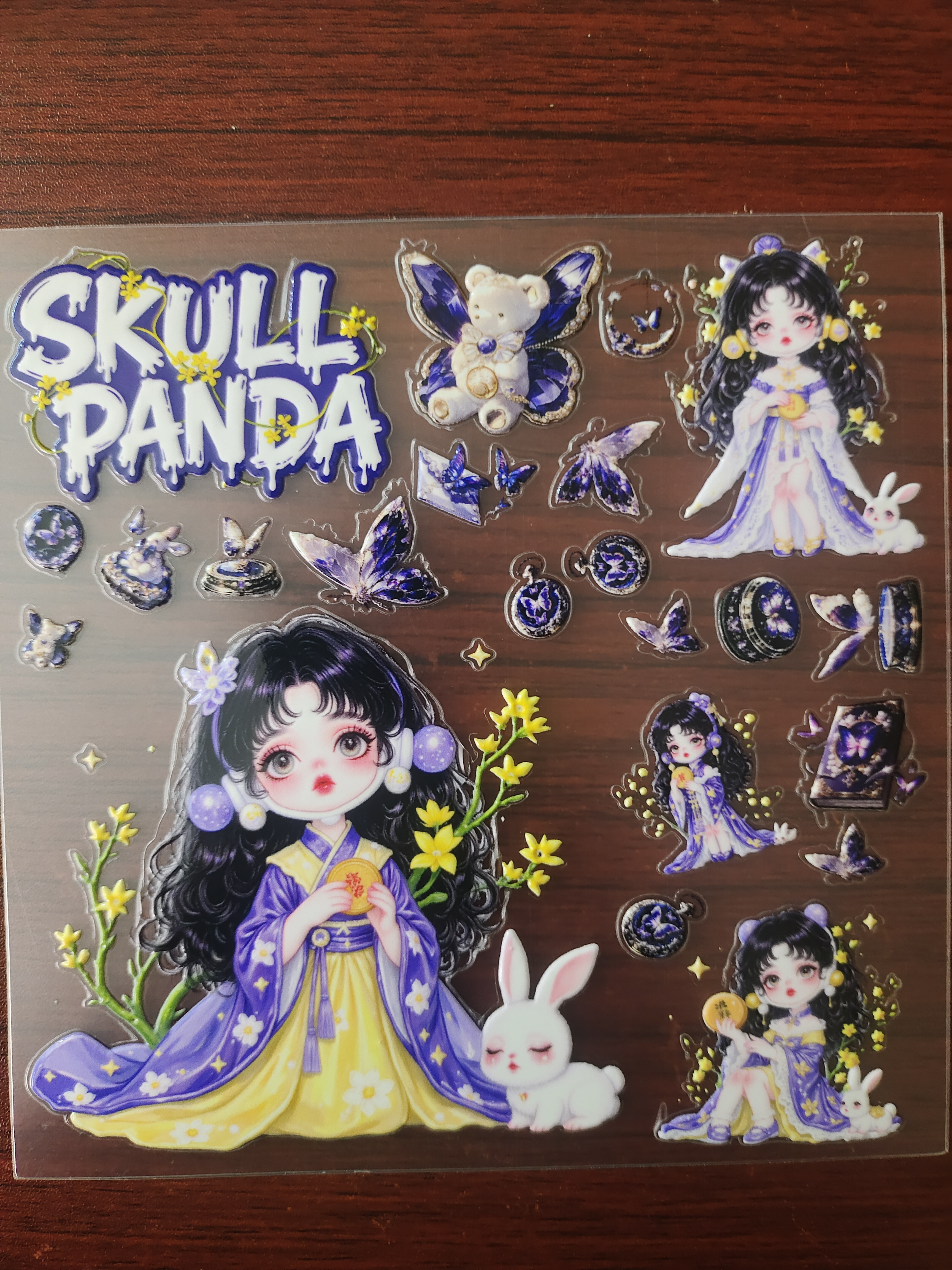 【5D浮雕贴纸】浮雕贴纸  直播间选款（不选款随机发货）