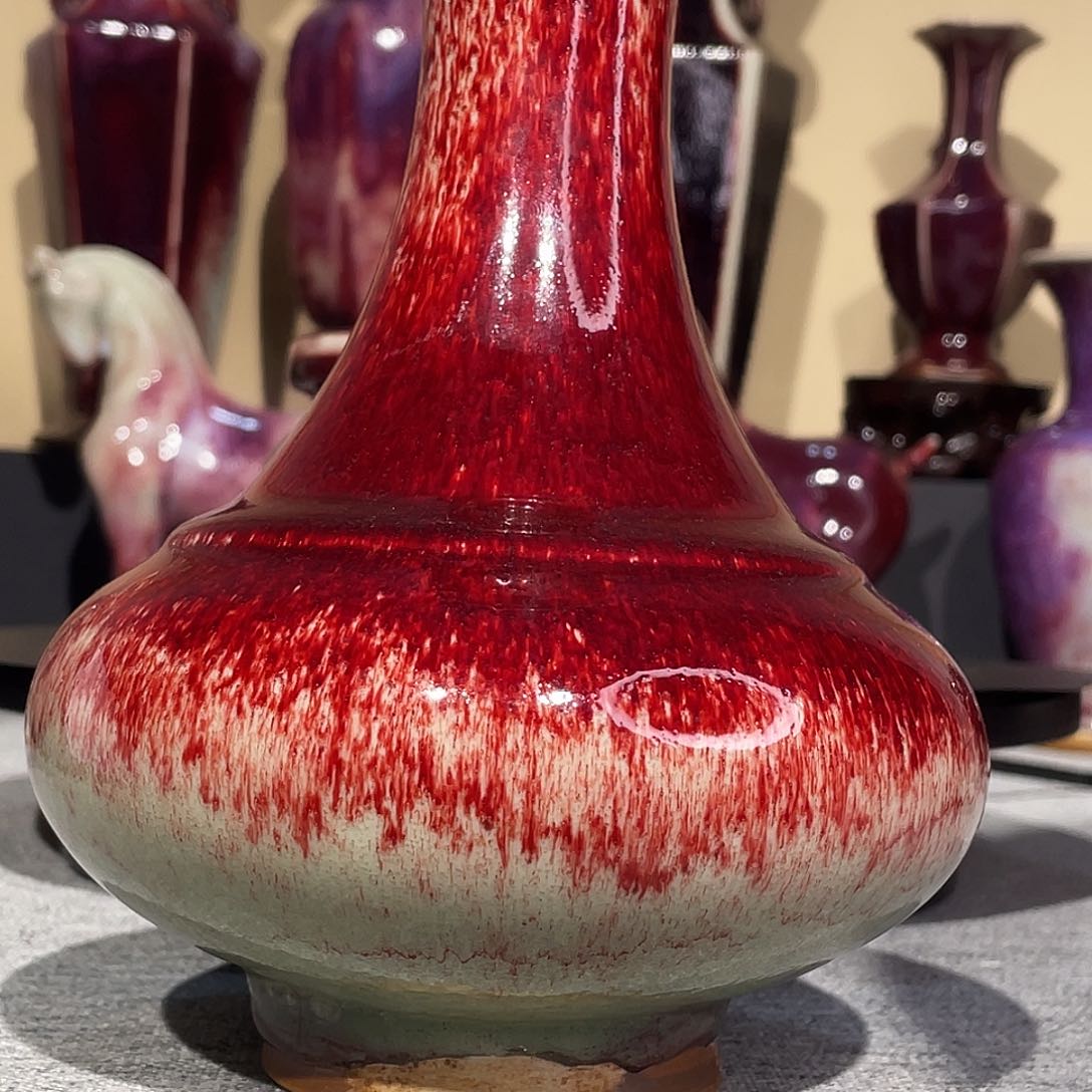 其他学**境传统煤烧钧瓷摆件精品