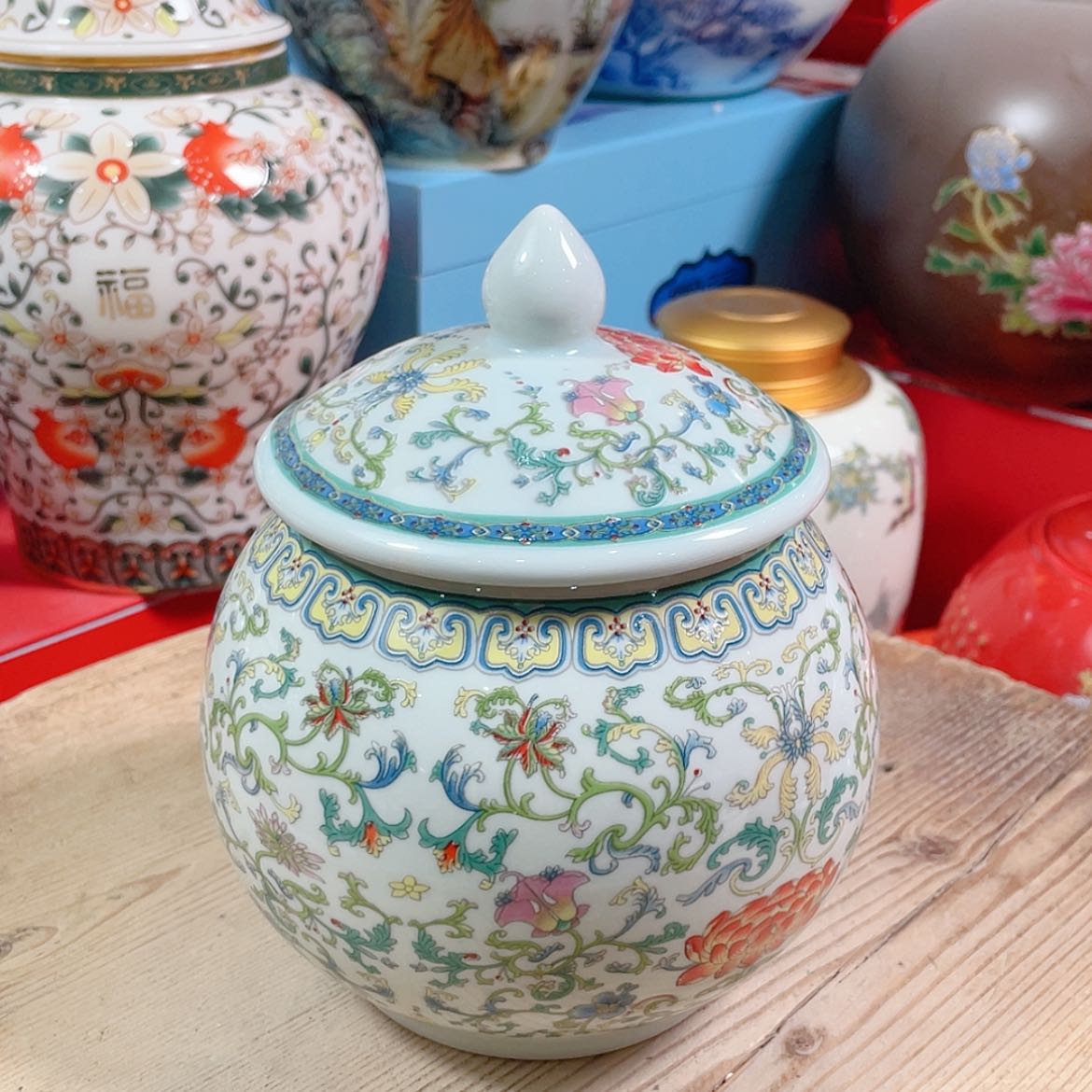 【闪购商品】罐陶瓷茶叶罐密封罐