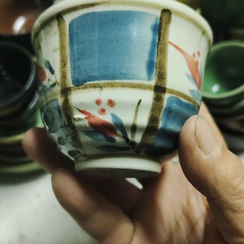 瓷片瓷器，各种摆件，瓷片，