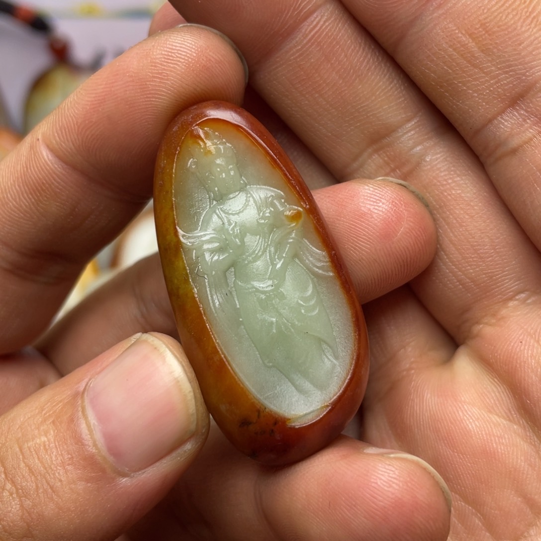 和田玉挂件未镶嵌