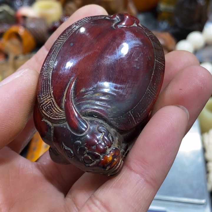 滴血莲花菩提吊坠