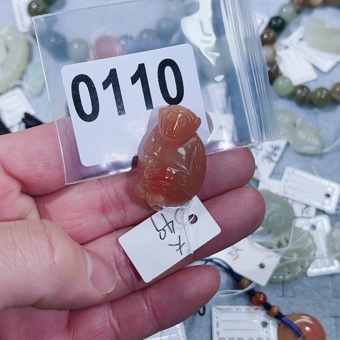 玛瑙/玉髓车挂未镶嵌