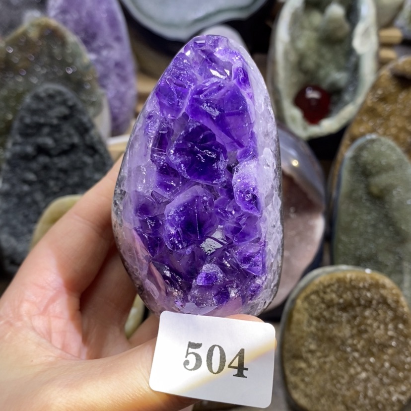 【闪购商品】未镶嵌大型摆件（非配饰）紫晶