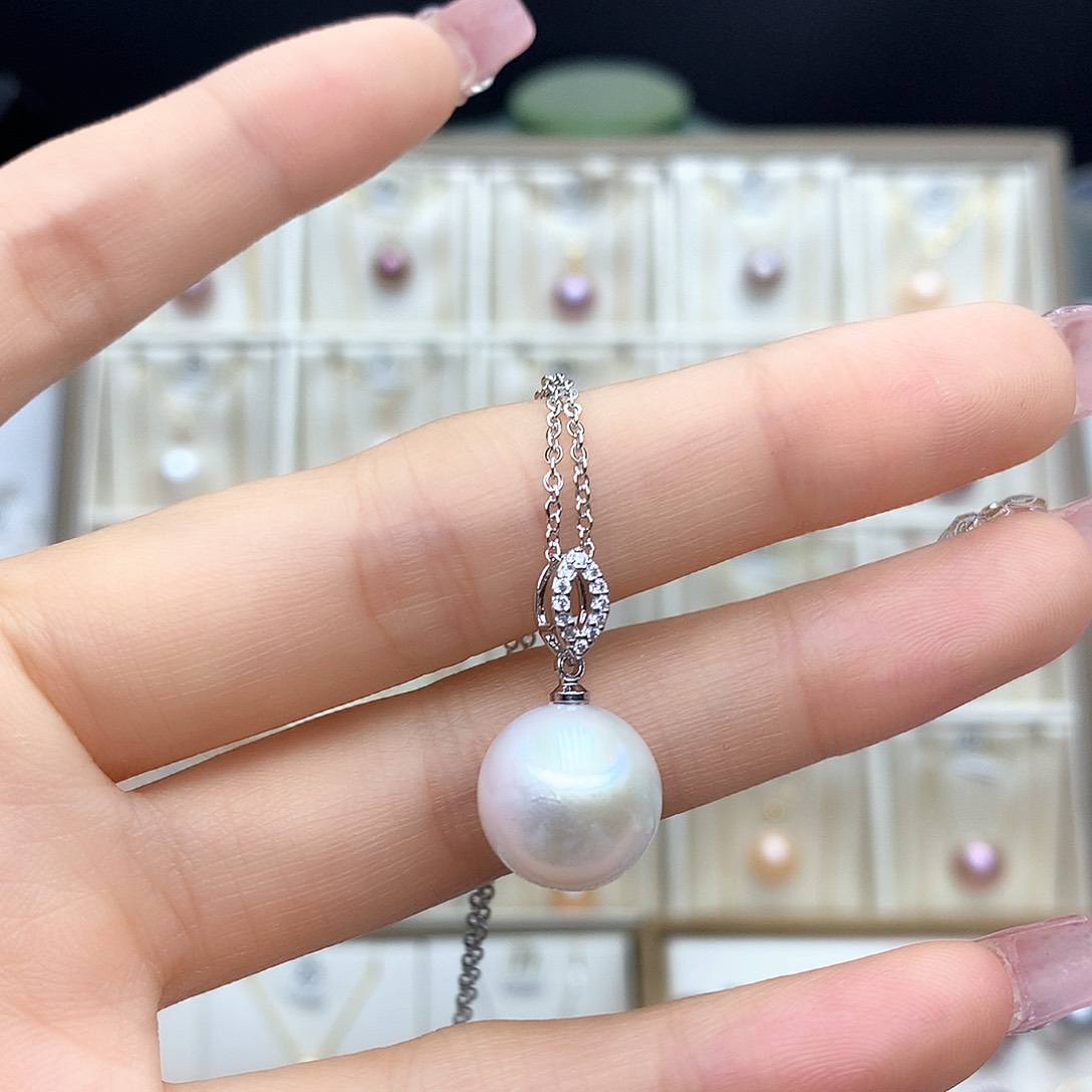 淡水珍珠颈饰合金